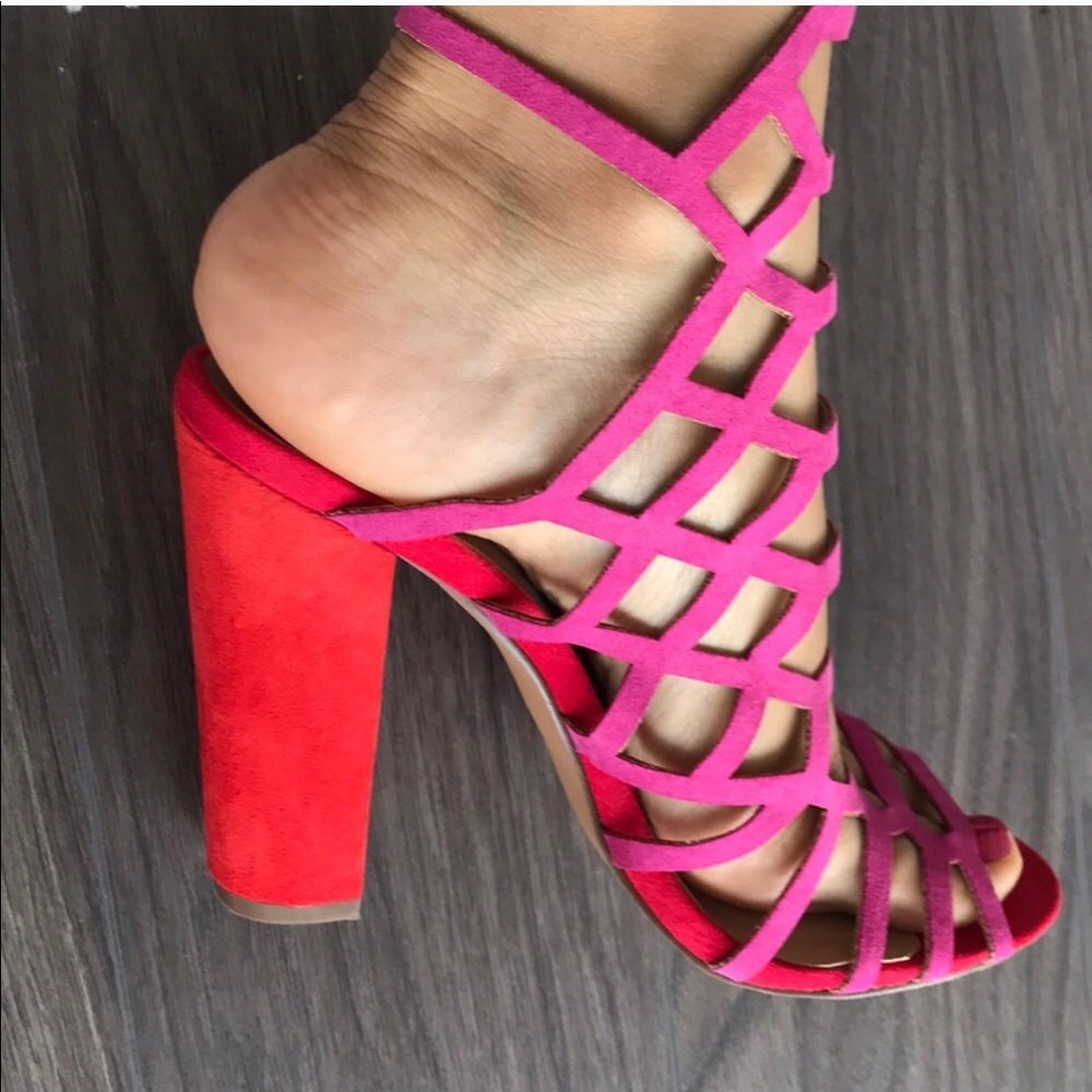 Colorblock shoe from Charlotte Russe